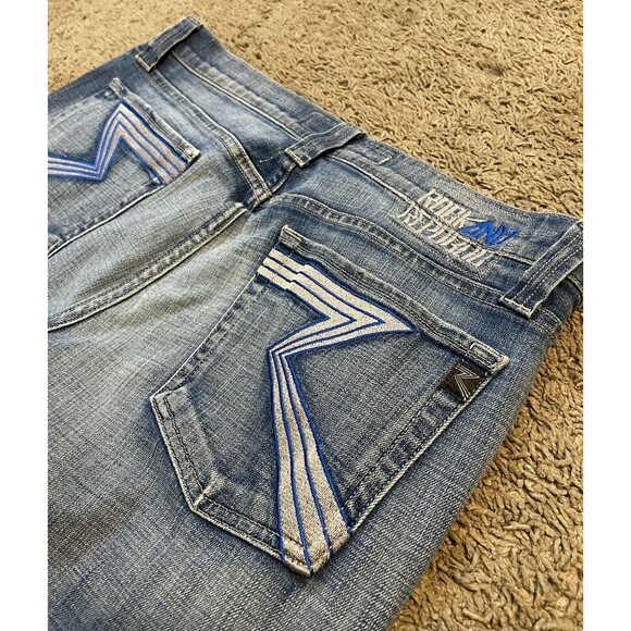 Y2K Vintage Rock and Republic Mens Jeans Retro Z Pocket Denim Straight Size 38 - Picture 8 of 16